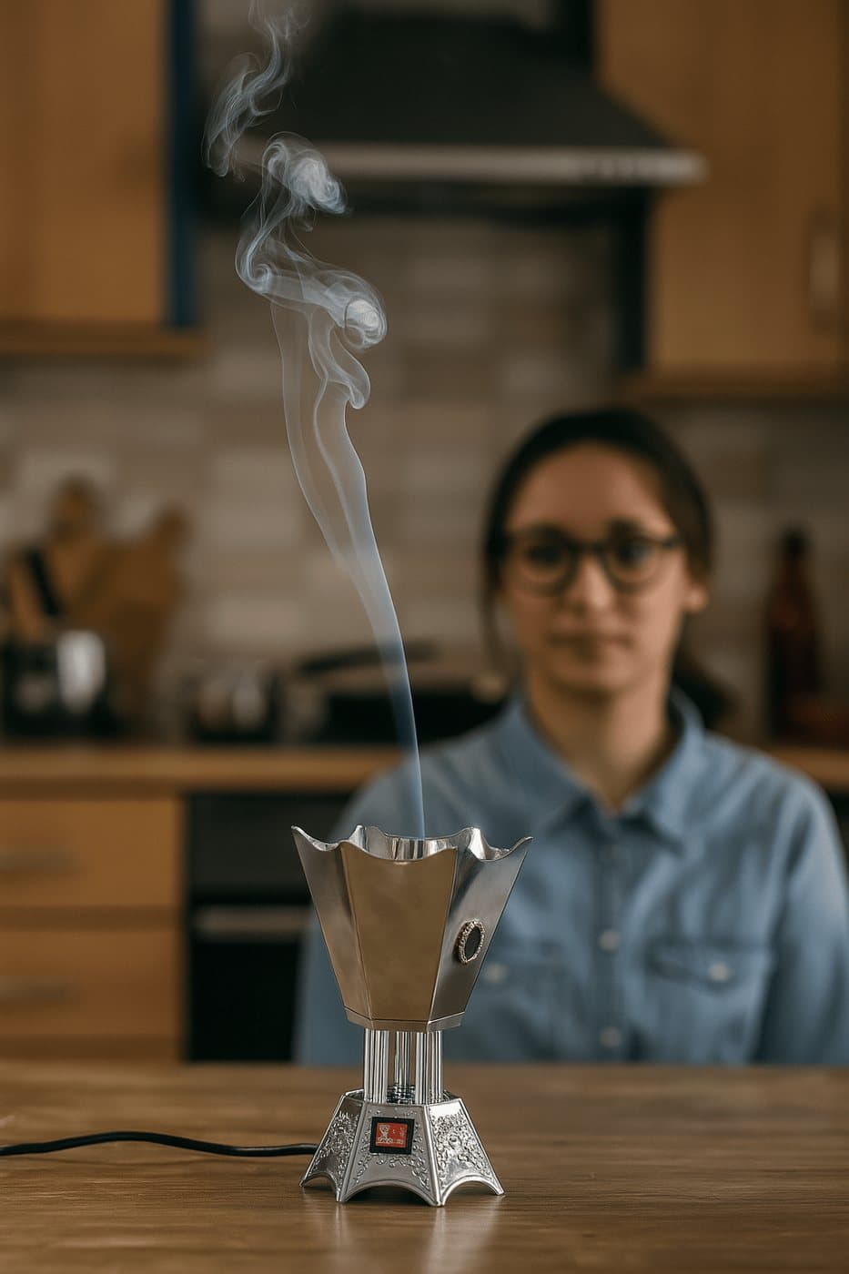 مبخرة كهربائية بحرارة قابلة للتعديل - صورة 2